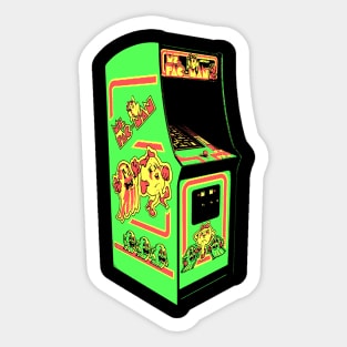 Ms. Pac Man Retro Arcade Game 2.0 Sticker